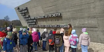 Учащиеся 3Г посетили мемориальный комплекс "Хатынь"