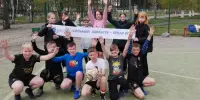 Юные футболисты 24 школы выступают в поддержку ll игр стран СНГ в Беларуси