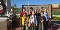 Учащиеся 5 "А" класса приняли участие в акции "Обелиск"