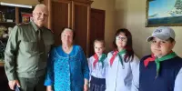 Вручение юбилейной медали к 80-летию освобождения Беларуси