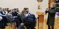 Встреча учащихся 9-10 классов с валеологом Борисовской ЦРБ