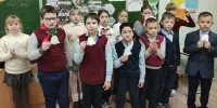 Единый урок "Ола-сестра Хатыни" не оставил равнодушными ребят 4 Б