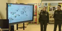 Учащиеся школы посетили ресурсный центр допризывной подготовки юношей