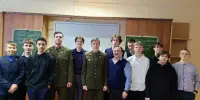 Профориентация с представителями военного факультета БГУ