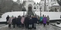 Учащиеся 4 классов и педагоги посетили монастырь в д. Барань