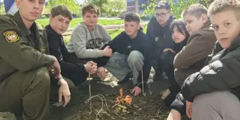 Спортивно-патриотическая игра "На безымянной высоте" с элементами "Зарницы"