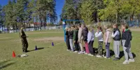 Учащиеся 6"А" класса приняли участие в спортивно-патриотической игре с элементами "Зарницы"