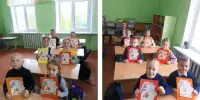 Сегодня ребята 1Б класса на уроке чтения познакомились с рассказом "Будем помнить"