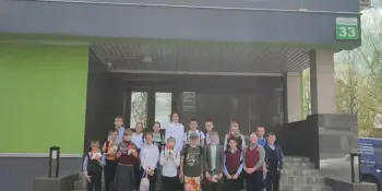 В рамках профориентационной программы 4 "Б" класс посетил УП "Борисовская типография им. 1 Мая"
