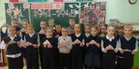 Единый урок Мужества, посвящённый 80-летию Великой Победы прошёл во 2 А классе