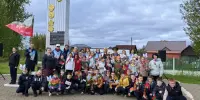 Торжественный митинг у памятника 1 Московской мотострелковой дивизии
