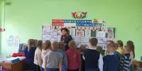 Единый урок мужества, посвящëнный 80-летию Великой Победы прошёл в 1Б классе