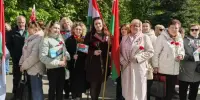Учащиеся и педагоги Средней школы №24 г. Борисова приняли участие в торжестве на 9 мая
