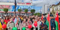Участие в торжественном мероприятии, посвященном Дню Государственного флага, герба и гимна Республики Беларусь
