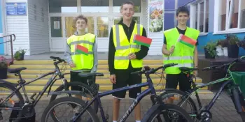 Велопробег, приуроченный к 80- летию Победы в Великой Отечественной войне.