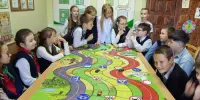 Игра "Дорога в стиле 3Д=дети, дорога, дружба"