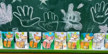 В объединении по интересам "Рукодельники" для 1 отряда прошел МК "Лисичка-лесная красавица".