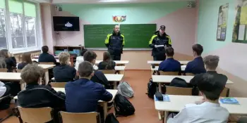 Профилактическая беседа с сотрудниками ГАИ Борисовского РУВД