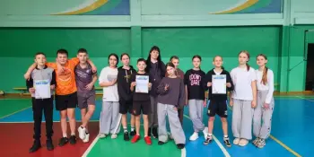 Первенство школы по пионерболу среди 7-х классов