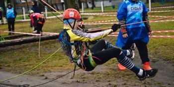 Республиканские соревнования по ТПМ в технике пешеходного туризма.