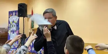Научное шоу  в стенах нашей школы