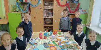 Участие в акции "Тепло души"