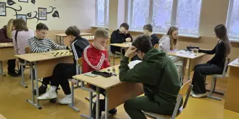 "Ум, расчет и воля к победе"- шашечный финал предметной недели.