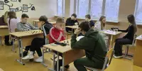 "Ум, расчет и воля к победе"- шашечный финал предметной недели.