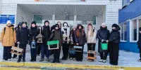Участие в республиканской акции "Зимующим птицам нашу заботу"