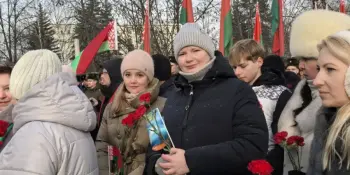 Участие в митинге, посвященному 37 годовщине вывода войск из Афганистана.