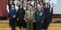 Встреча с ветераном,  выполнявшим интернациональный воинский долг
