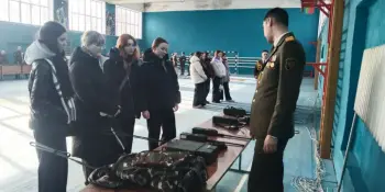 В войсковой части 39864  в г. Борисове прошел день открытых дверей.