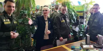 Участие  школьной библиотеки "Читай -Град" в КТД "Сплав мужества и чести"