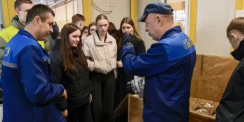 Учащиеся 11 класса посетили ОАО "БАТЭ"