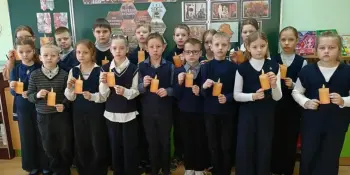 Единый урок, посвящённый трагедии в Хатыни прошёл в 3-их классах.