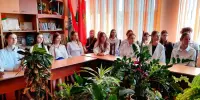 Участие в онлайн-уроке для школьников, посвящённый истории и взаимосотрудничеству стран России и Беларуси