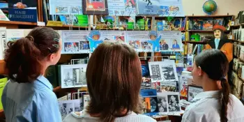 Тематическая выставка "Наш Гагарин"