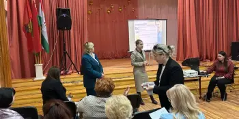 27 апреля представители ГП "СТРАВИТА" провели информационную беседу с сотрудниками учреждения.