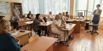 Для родителей учащихся 10 классов прошло родительское собрание