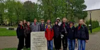 9 Мая патриотический 7 "А" нес вахту памяти на торжественном митинге
